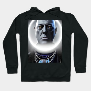 Cyber Punk Aleister Crowley The Great Beast of Thelema Hoodie